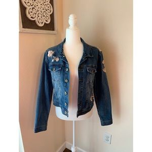 Standard Grace Embroidered Denim Jacket